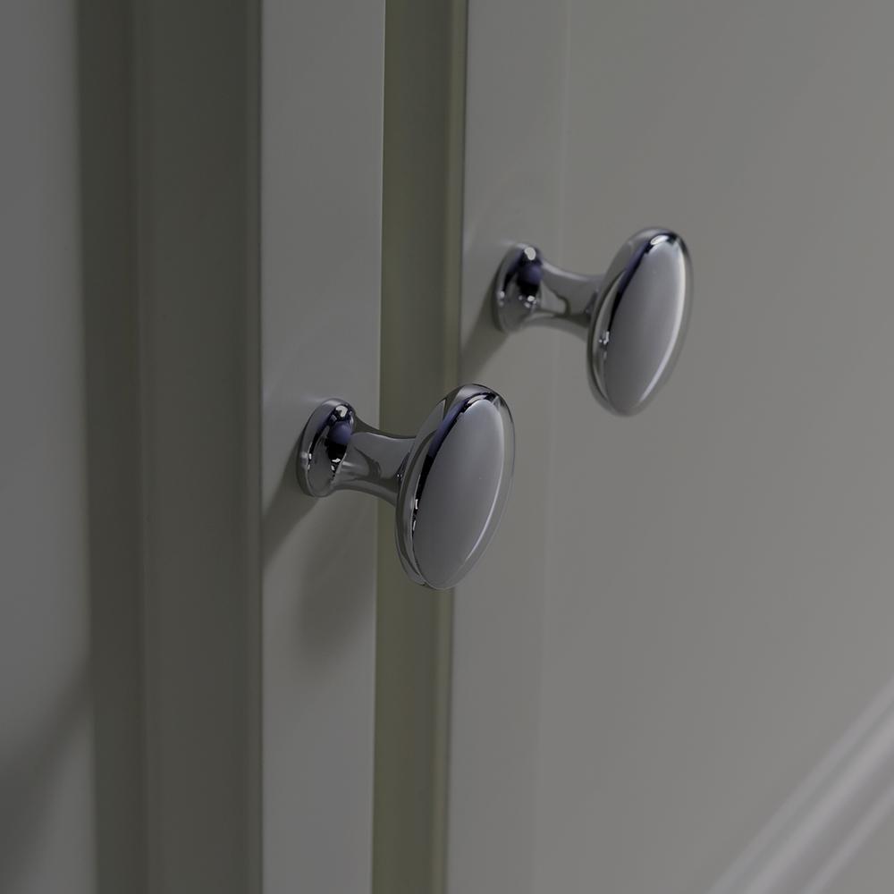 Fresca Oxford 60" Gray Traditional Bathroom Vanity