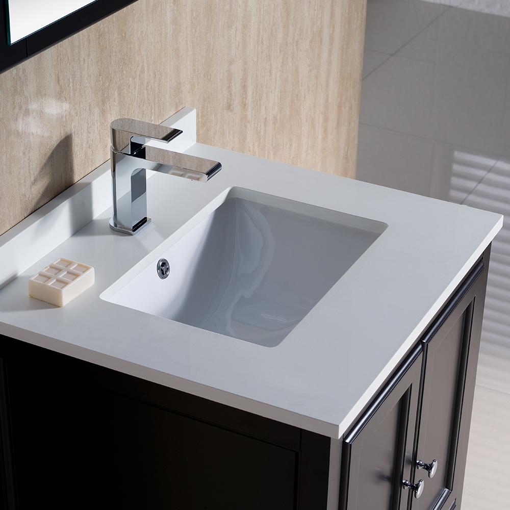 Fresca Oxford 24" Espresso Traditional Bathroom Vanity