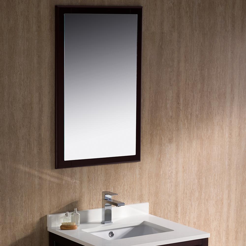 Fresca Oxford 24" Mahogany Traditional Bathroom Vanity