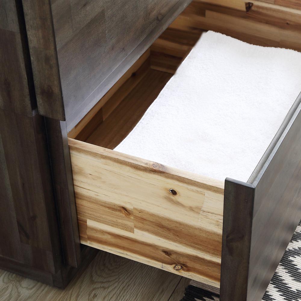 Fresca Formosa 60" Floor Standing Double Sink Modern Bathroom Vanity w/ Mirrors