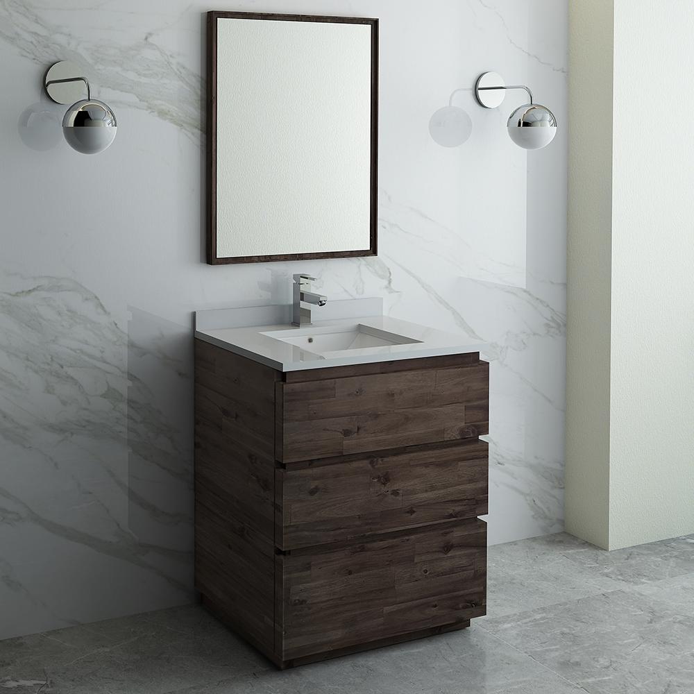 Fresca-Formosa-30"-Floor-Standing-Modern-Bathroom-Vanity-w/-Mirror-(FVN3130ACA-FC)