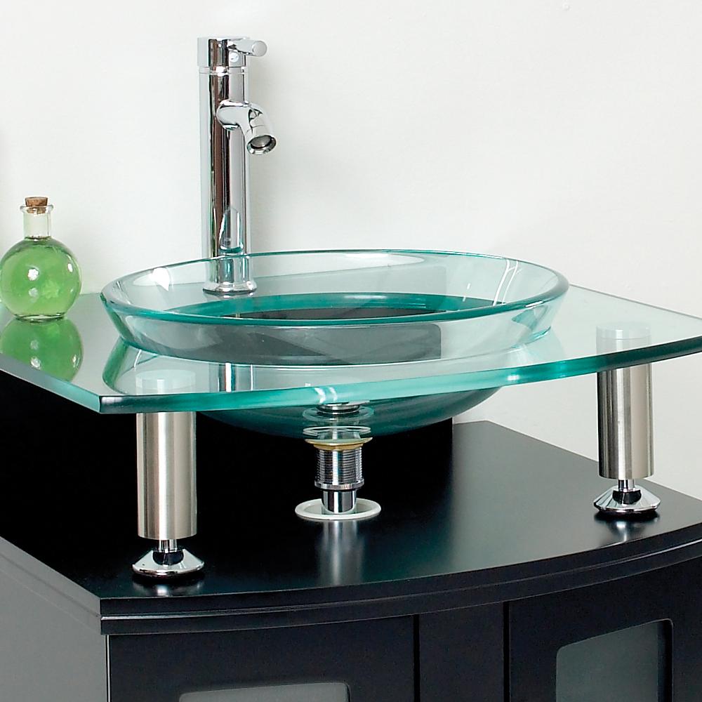 Fresca Contento 24" Espresso Modern Bathroom Vanity w/ Mirror
