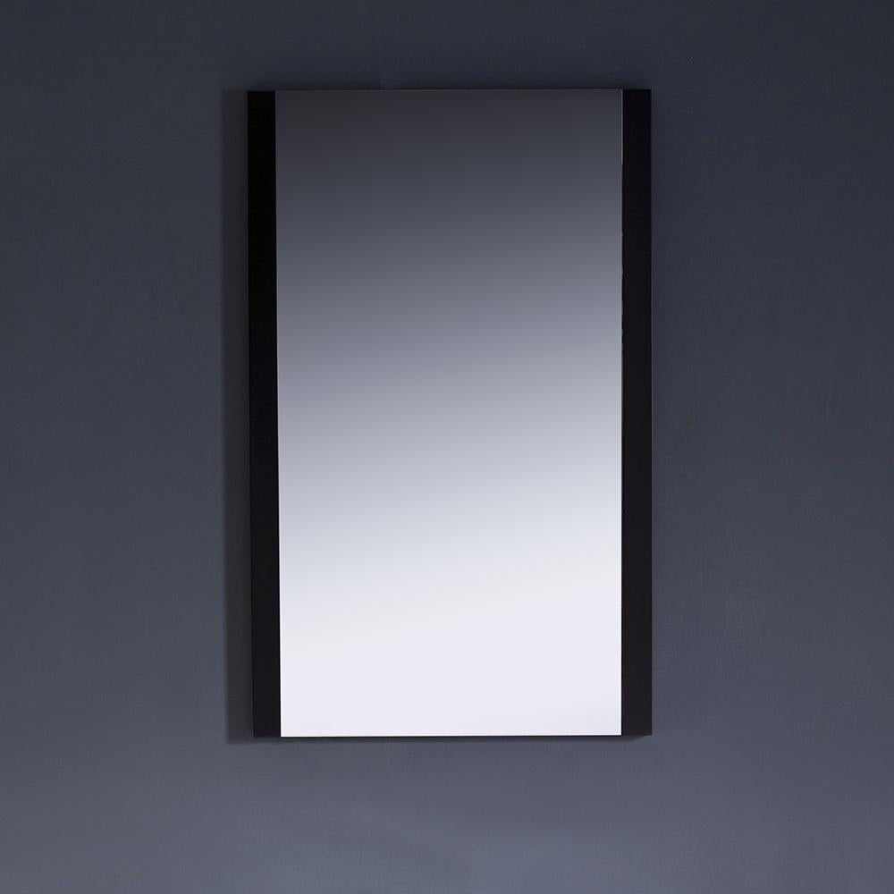 Fresca Torino 36" Espresso Modern Bathroom Vanity w/ Side Cabinet & Integrated Sinks