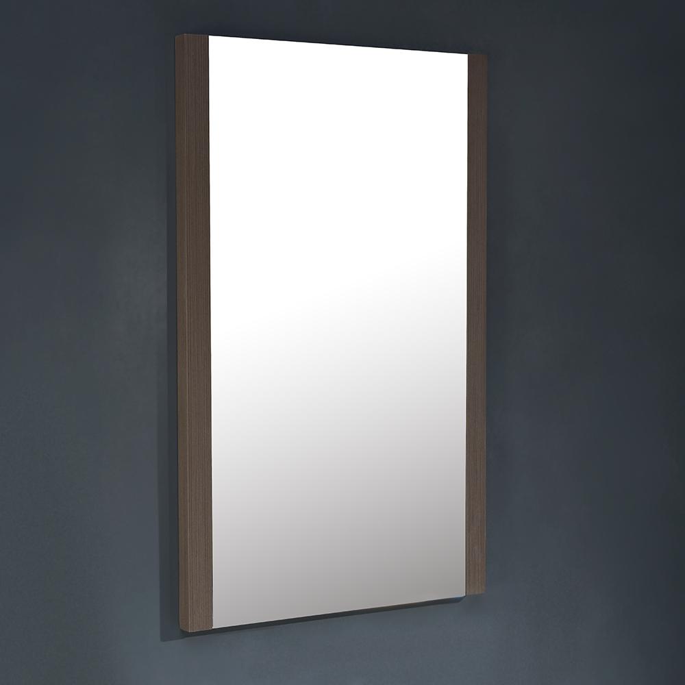 Fresca Torino 24" Gray Oak Modern Bathroom Vanity w/ Vessel Sink