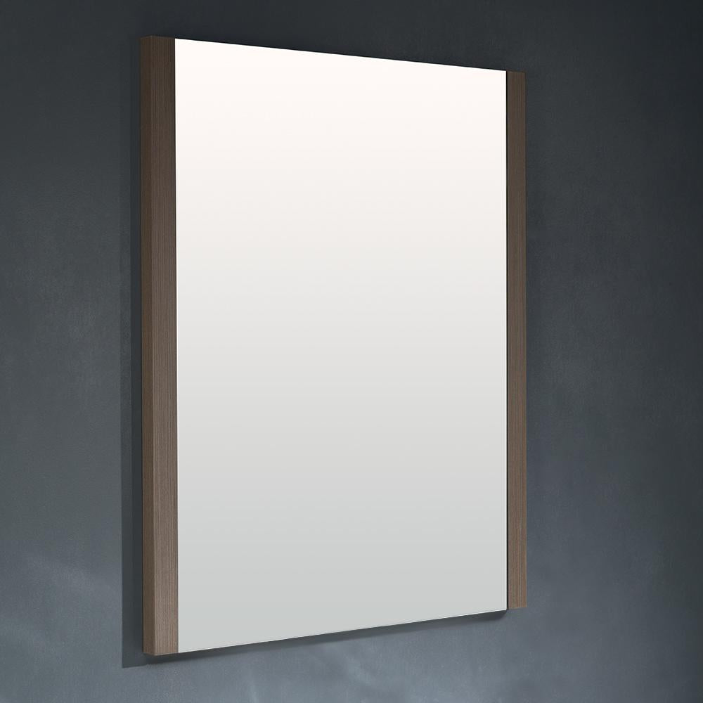 Fresca Torino 30" Gray Oak Modern Bathroom Vanity w/ Integrated Sink
