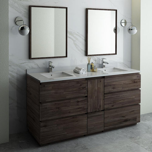 Fresca-Formosa-72"-Floor-Standing-Double-Sink-Modern-Bathroom-Vanity-w/-Mirrors-(FVN31-301230ACA-FC)