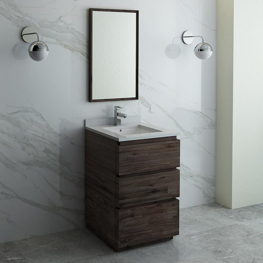Fresca-Formosa-24"-Floor-Standing-Modern-Bathroom-Vanity-w/-Mirror-(FVN3124ACA-FC)