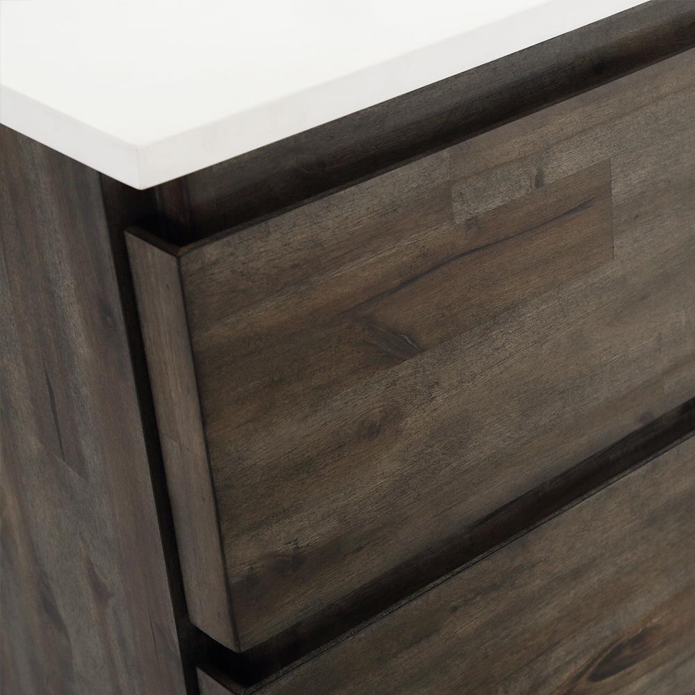 Fresca Formosa 30" Floor Standing Modern Bathroom Vanity w/ Open Bottom & Mirror