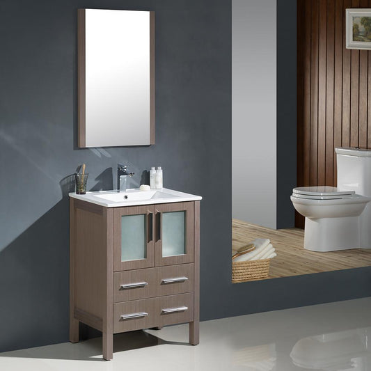 Fresca-Torino-24"-Gray-Oak-Modern-Bathroom-Vanity-w/-Integrated-Sink-(FVN6224GO-UNS)