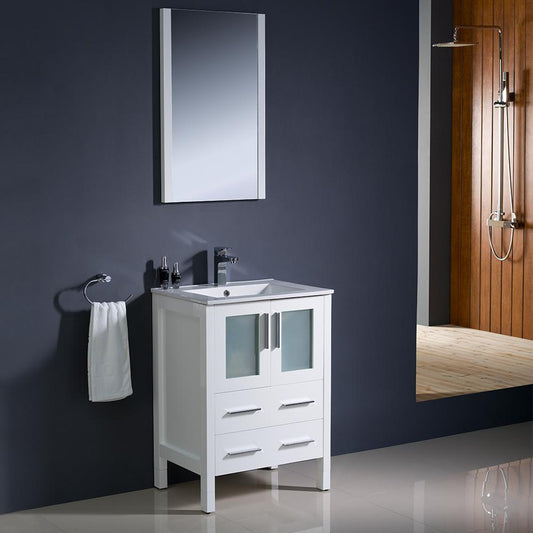 Fresca-Torino-24"-White-Modern-Bathroom-Vanity-w/-Integrated-Sink-(FVN6224WH-UNS)