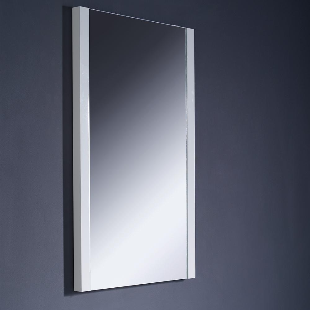 Fresca Torino 24" White Modern Bathroom Vanity w/ Vessel Sink