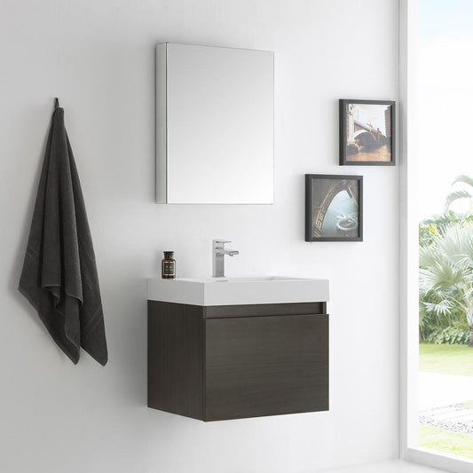 Fresca-Nano-24"-Gray-Oak-Modern-Bathroom-Vanity-w/-Medicine-Cabinet-(FVN8006GO)