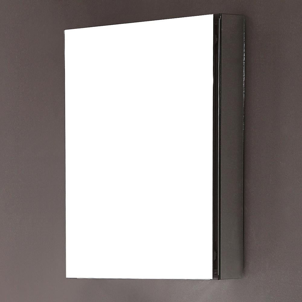 Fresca Nano 24" White Modern Bathroom Vanity w/ Medicine Cabinet