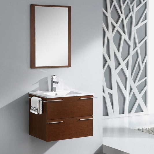 Fresca-Cielo-24"-Wenge-Brown-Modern-Bathroom-Vanity-w/-Mirror-(FVN8114WG)