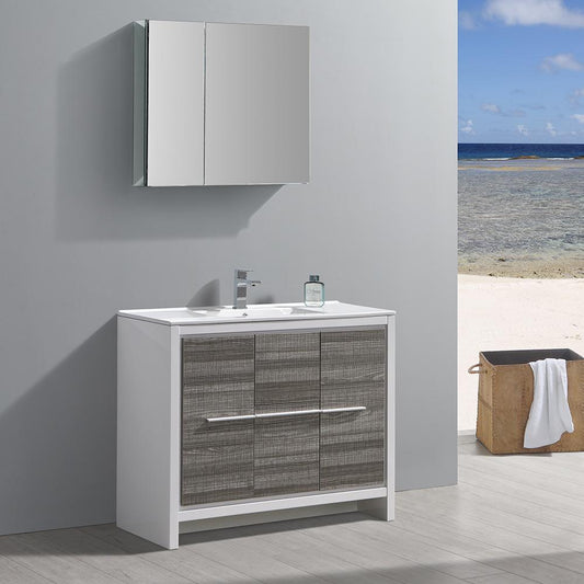Fresca-Allier-Rio-40"-Ash-Gray-Modern-Bathroom-Vanity-w/-Medicine-Cabinet-(FVN8140HA)