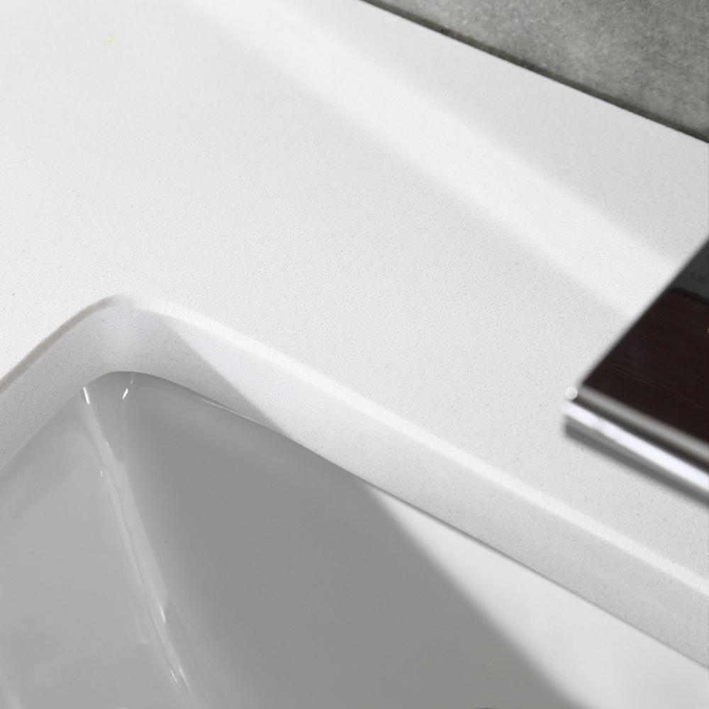 Fresca Allier 72" Wenge Brown Modern Double Sink Bathroom Vanity w/ Mirror