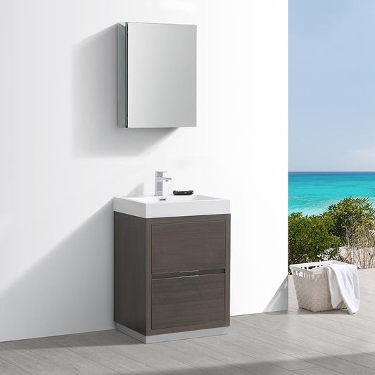 Fresca-Valencia-24"-Gray-Oak-Free-Standing-Modern-Bathroom-Vanity-w/-Medicine-Cabinet-(FVN8424GO)