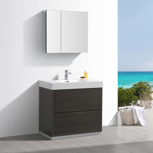 Fresca-Valencia-36"-Gray-Oak-Free-Standing-Modern-Bathroom-Vanity-w/-Medicine-Cabinet-(FVN8436GO)