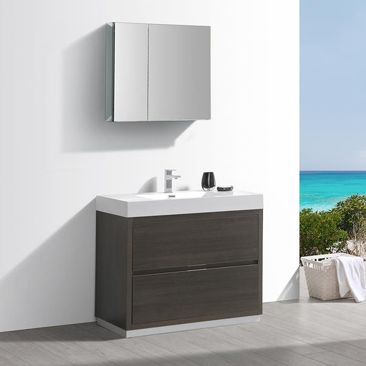 Fresca-Valencia-40"-Gray-Oak-Free-Standing-Modern-Bathroom-Vanity-w/-Medicine-Cabinet-(FVN8442GO)