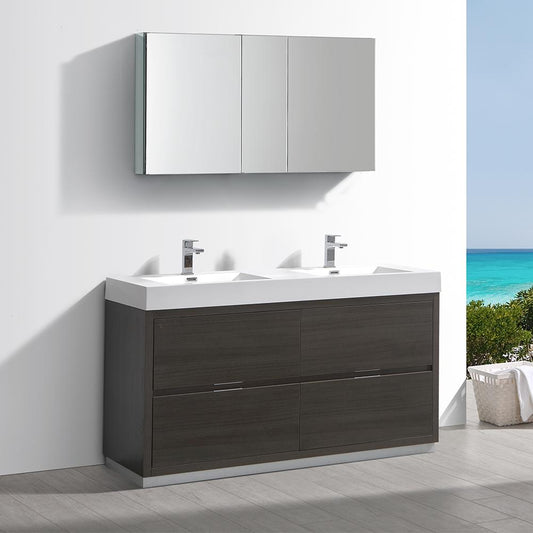 Fresca-Valencia-60"-Gray-Oak-Free-Standing-Double-Sink-Modern-Bathroom-Vanity-w/-Medicine-Cabinet-(FVN8460GO-D)