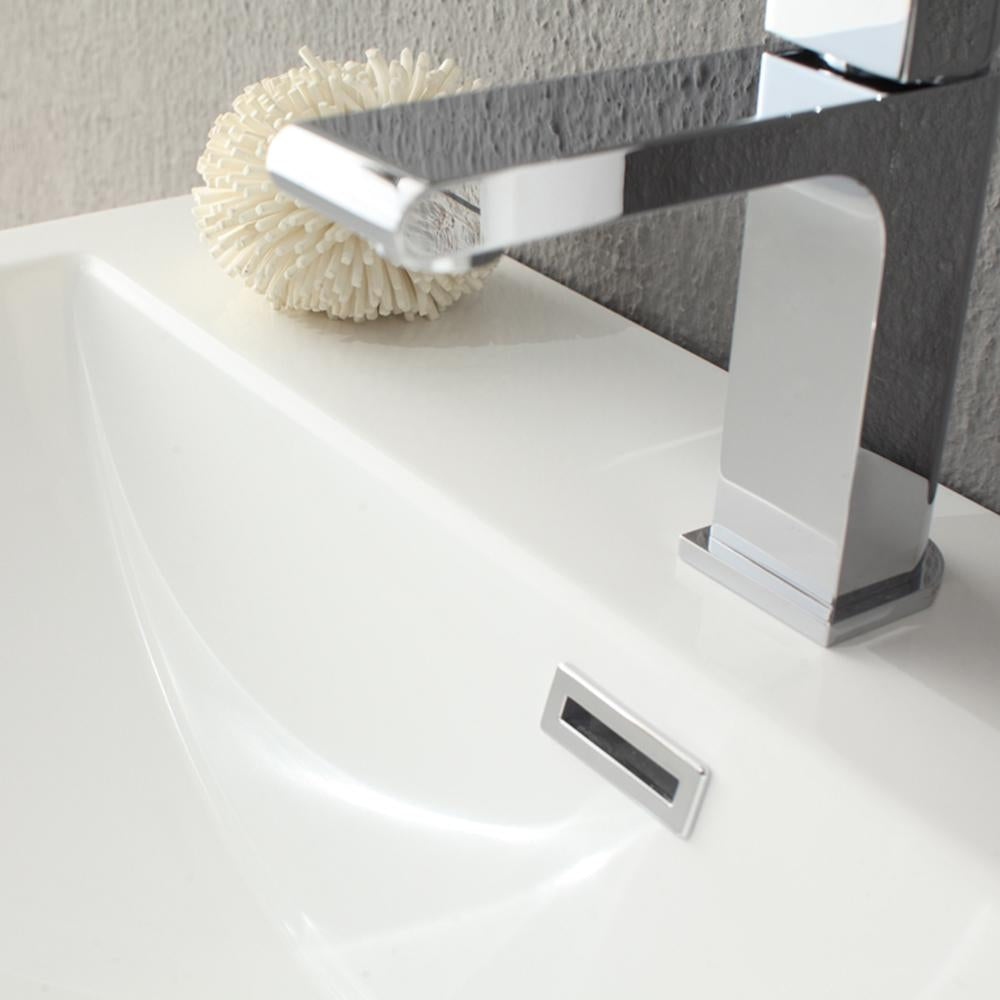 Fresca Milano 32" White Oak Modern Bathroom Vanity w/ Medicine Cabinet