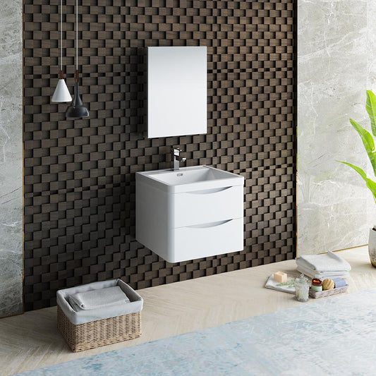 Fresca-Tuscany-24"-Glossy-White-Wall-Hung-Modern-Bathroom-Vanity-w/-Medicine-Cabinet-(FVN9024WH)