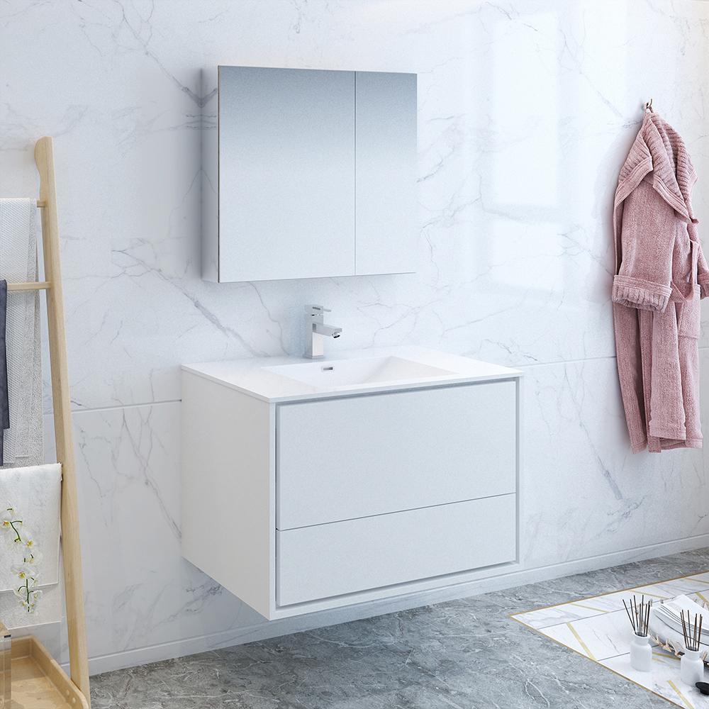 Fresca-Catania-36"-Glossy-White-Wall-Hung-Modern-Bathroom-Vanity-w/-Medicine-Cabinet-(FVN9236WH)