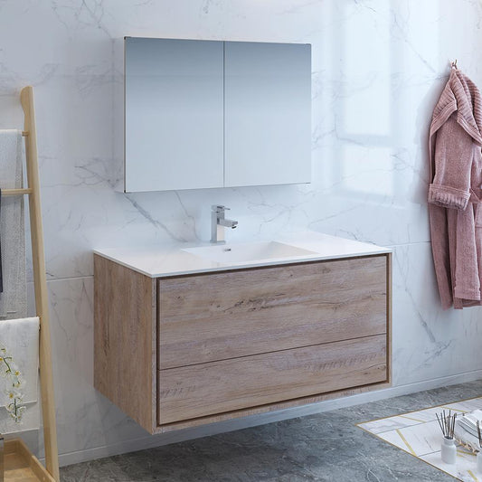 Fresca-Catania-48"-Rustic-Natural-Wood-Wall-Hung-Modern-Bathroom-Vanity-w/-Medicine-Cabinet-(FVN9248RNW)